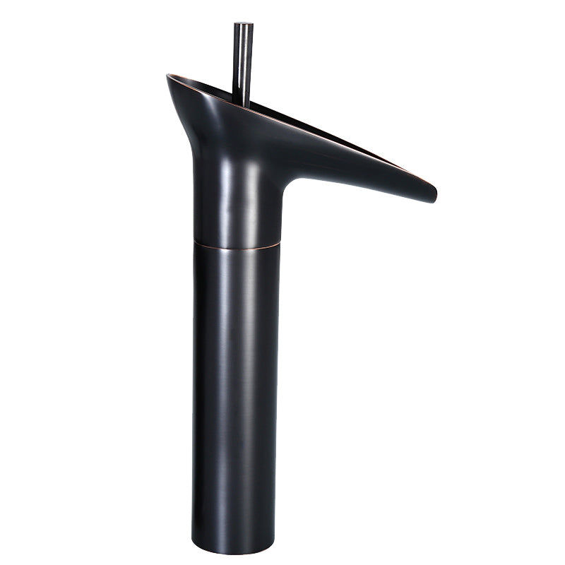 Country Wide Spread Bathroom Faucet Lever Vanity Sink Faucet Negro 12.4" Campo Clearhalo 'bathroom_sink_faucets' 'Conjunta de Baño y Conjunta de Grifo' 'Coronamiento de Baño y Dispositivo de Baño' 'Grifo del lavabo del baño' 'Hogar' 'home_improvement' 'home_improvement_bathroom_sink_faucets' 'Mejoras para el hogar' 7360540