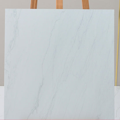 Marbling Plastic Floor Water Resistant Peel & Stick Floor Tiles Cream Clearhalo 'Flooring 'Home Improvement' 'home_improvement' 'home_improvement_vinyl_flooring' 'Vinyl Flooring' 'vinyl_flooring' Walls and Ceiling' 7360647