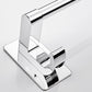 Polished Chrome Bathroom Accessory Set Modern Bath Shelf Anti-rust Clearhalo 'Bathroom Hardware Sets' 'Bathroom Hardware' 'Bathroom Remodel & Bathroom Fixtures' 'bathroom_hardware_sets' 'Home Improvement' 'home_improvement' 'home_improvement_bathroom_hardware_sets' 7361045