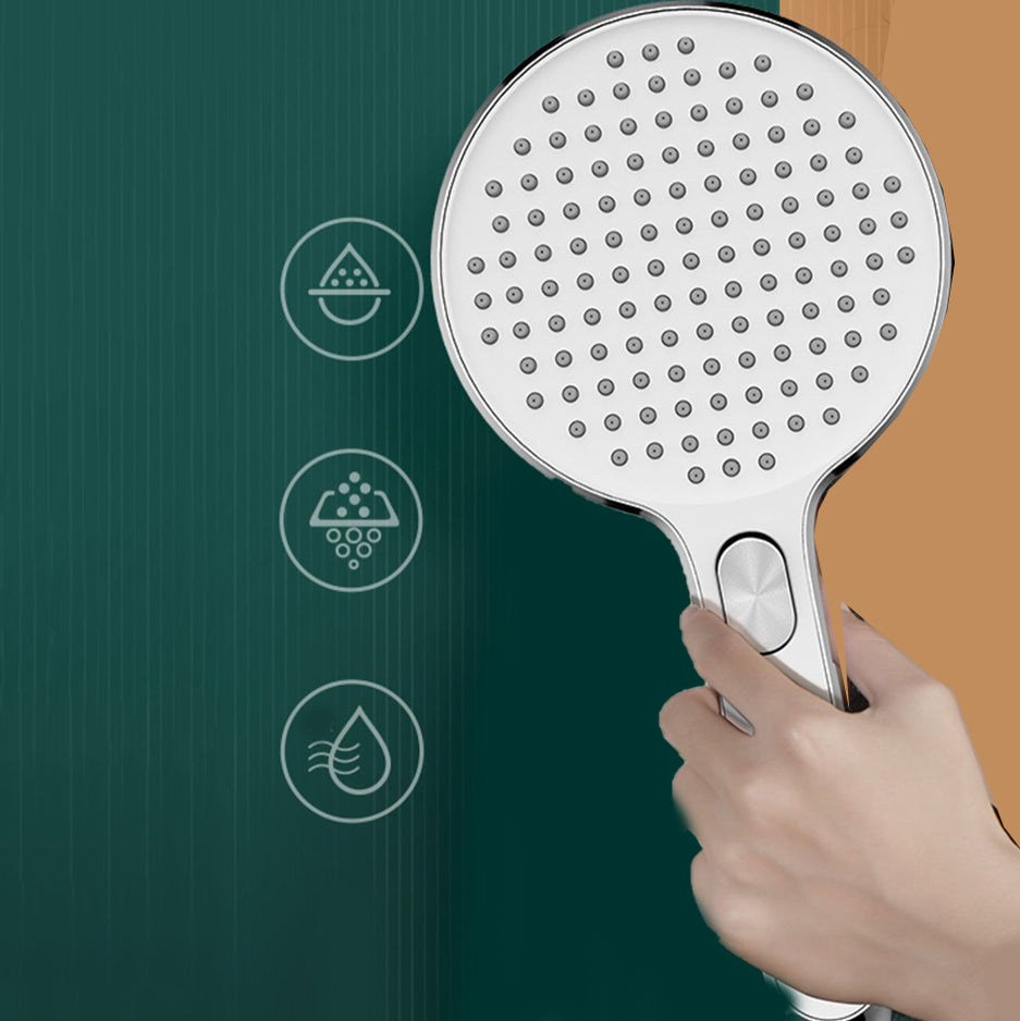 Modern Self-Cleaning Hand Shower Adjustable Spray Pattern Wall-Mount Hand Shower Clearhalo 'Bathroom Remodel & Bathroom Fixtures' 'Home Improvement' 'home_improvement' 'home_improvement_shower_heads' 'Shower Heads' 'shower_heads' 'Showers & Bathtubs Plumbing' 'Showers & Bathtubs' 7361794