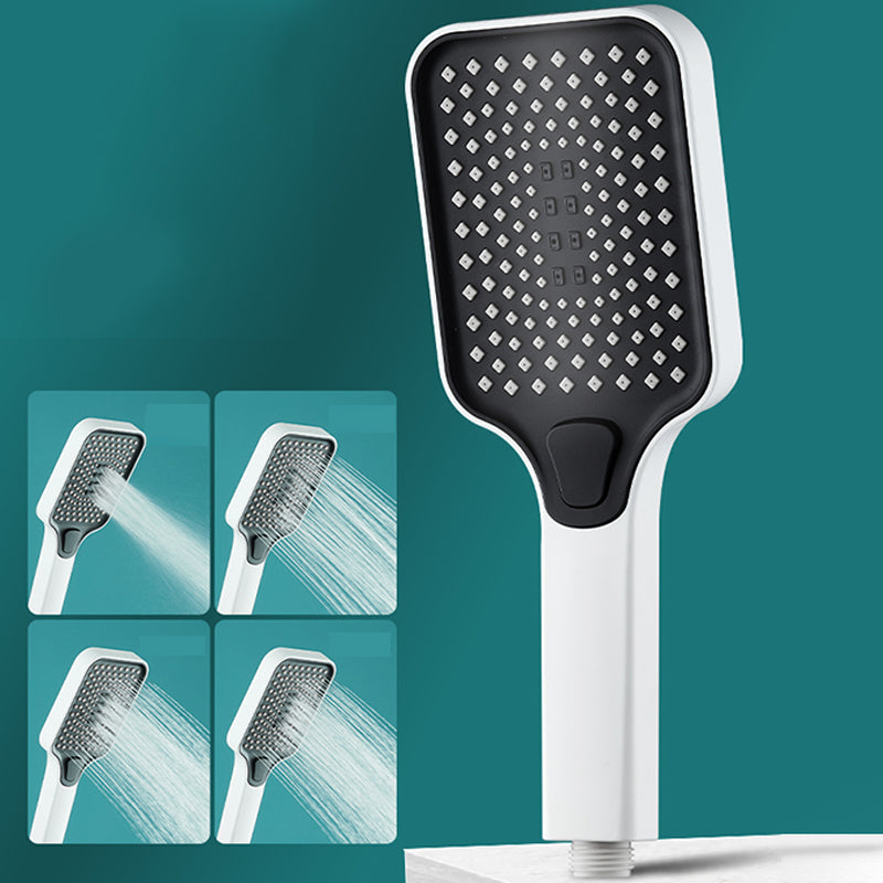 Contemporary Rectangular Hand Shower Adjustable Spray Pattern ...