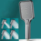 Contemporary Rectangular Hand Shower Adjustable Spray Pattern Showerhead Grey Hand Shower Hose not included Clearhalo 'Bathroom Remodel & Bathroom Fixtures' 'Home Improvement' 'home_improvement' 'home_improvement_shower_heads' 'Shower Heads' 'shower_heads' 'Showers & Bathtubs Plumbing' 'Showers & Bathtubs' 7361818