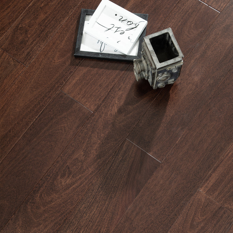 Solid Wood Rectangle Flooring Waterproof Smooth Hardwood Flooring Clearhalo 'Flooring 'Hardwood Flooring' 'hardwood_flooring' 'Home Improvement' 'home_improvement' 'home_improvement_hardwood_flooring' Walls and Ceiling' 7362553