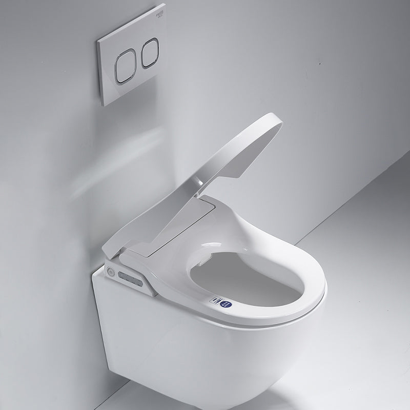 Modern Wall Mounted Bidet Foot Sensor White Temperature Control Clearhalo 'Bathroom Remodel & Bathroom Fixtures' 'Bidets' 'Home Improvement' 'home_improvement' 'home_improvement_bidets' 'Toilets & Bidets' 7362820
