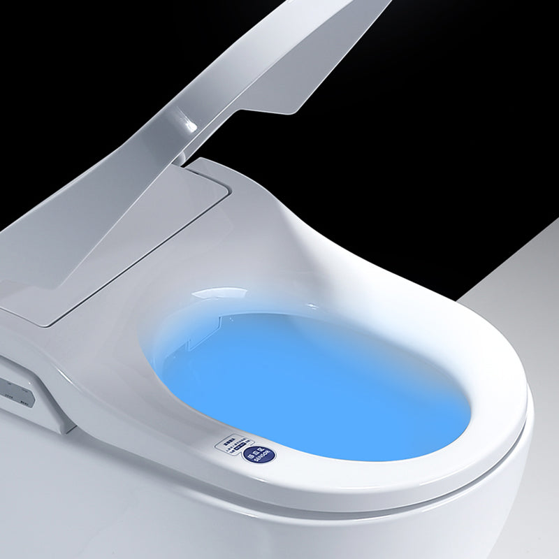 Modern Wall Mounted Bidet Foot Sensor White Temperature Control Clearhalo 'Bathroom Remodel & Bathroom Fixtures' 'Bidets' 'Home Improvement' 'home_improvement' 'home_improvement_bidets' 'Toilets & Bidets' 7362829