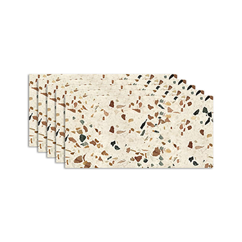 Brown Slip Resistant Floor Tile 12" x 24" Brick Look Singular PVC Tile Beige Clearhalo 'Flooring 'Home Improvement' 'home_improvement' 'home_improvement_peel_stick_blacksplash' 'Peel & Stick Backsplash Tile' 'peel_stick_blacksplash' 'Walls & Ceilings' Walls and Ceiling' 7363714