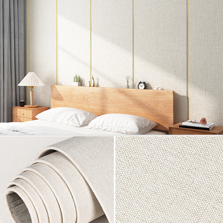 Modern Flax Paneling Wall Interior Wear Resistant Thicken Plank White Clearhalo 'Flooring 'Home Improvement' 'home_improvement' 'home_improvement_wall_paneling' 'Wall Paneling' 'wall_paneling' 'Walls & Ceilings' Walls and Ceiling' 7363780