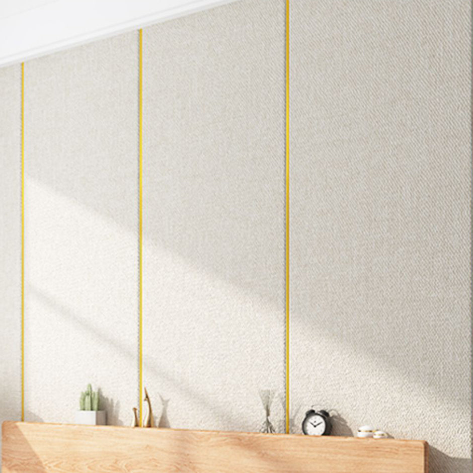 Modern Flax Paneling Wall Interior Wear Resistant Thicken Plank Clearhalo 'Flooring 'Home Improvement' 'home_improvement' 'home_improvement_wall_paneling' 'Wall Paneling' 'wall_paneling' 'Walls & Ceilings' Walls and Ceiling' 7363791