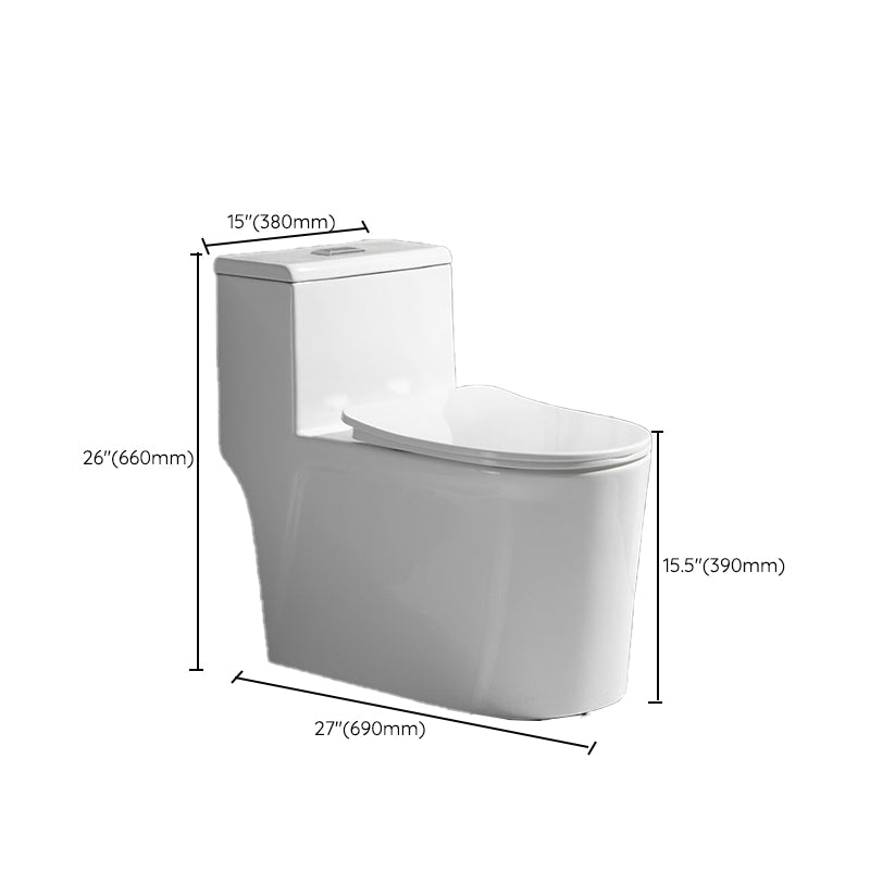 Contemporary Siphon Jet Flush Toilet White Urine Toilet with Seat for Bathroom Clearhalo 'Bathroom Remodel & Bathroom Fixtures' 'Home Improvement' 'home_improvement' 'home_improvement_toilets' 'Toilets & Bidets' 'Toilets' 7364112