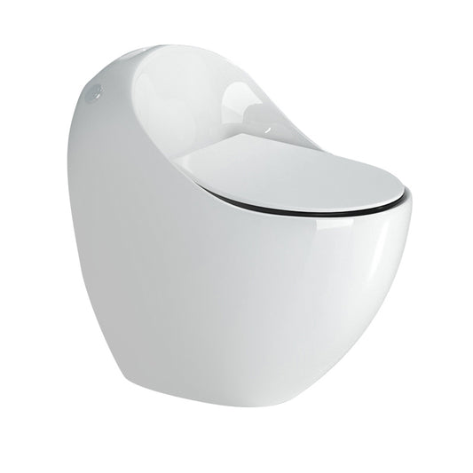 Modern Porcelain Floor Mounted Flush Toilet All In One Siphon Jet Toilet Clearhalo 'Bathroom Remodel & Bathroom Fixtures' 'Home Improvement' 'home_improvement' 'home_improvement_toilets' 'Toilets & Bidets' 'Toilets' 7364150