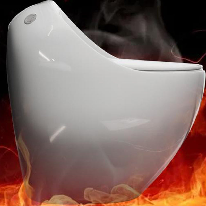 Modern Porcelain Floor Mounted Flush Toilet All In One Siphon Jet Toilet Clearhalo 'Bathroom Remodel & Bathroom Fixtures' 'Home Improvement' 'home_improvement' 'home_improvement_toilets' 'Toilets & Bidets' 'Toilets' 7364158