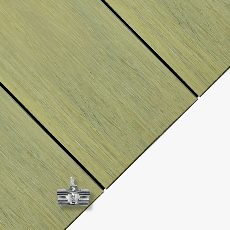 Composite Patio Flooring Tiles Striped Pattern Nailed Tile Set Old Wood Clearhalo 'Home Improvement' 'home_improvement' 'home_improvement_outdoor_deck_tiles_planks' 'Outdoor Deck Tiles & Planks' 'Outdoor Flooring & Tile' 'Outdoor Remodel' 'outdoor_deck_tiles_planks' 7364696