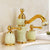 Traditional Wide Spread Bathroom Faucet Elegant Lavatory Faucet Turquoise Clearhalo 'Bathroom Remodel & Bathroom Fixtures' 'Bathroom Sink Faucets' 'Bathroom Sinks & Faucet Components' 'bathroom_sink_faucets' 'Home Improvement' 'home_improvement' 'home_improvement_bathroom_sink_faucets' 7364738