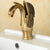 Traditional Wide Spread Bathroom Faucet 1-Handle Lavatory Faucet Bronze 7.5" Clearhalo 'Bathroom Remodel & Bathroom Fixtures' 'Bathroom Sink Faucets' 'Bathroom Sinks & Faucet Components' 'bathroom_sink_faucets' 'Home Improvement' 'home_improvement' 'home_improvement_bathroom_sink_faucets' 7364778