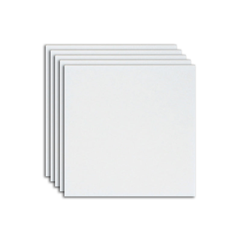 Ceramic Floor and Wall Tile Square Shape Floor and Wall Tile for Bathroom White Clearhalo 'Floor Tiles & Wall Tiles' 'floor_tiles_wall_tiles' 'Flooring 'Home Improvement' 'home_improvement' 'home_improvement_floor_tiles_wall_tiles' Walls and Ceiling' 7364855