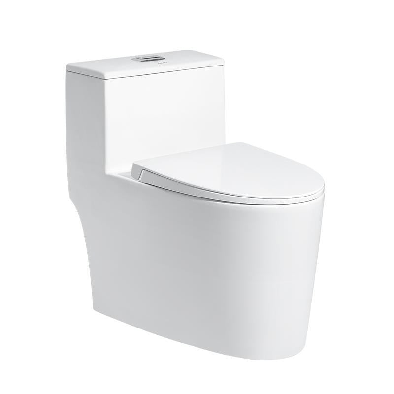 Contemporary White Flush Toilet Ceramic Urine Toilet for Bathroom Clearhalo 'Bathroom Remodel & Bathroom Fixtures' 'Home Improvement' 'home_improvement' 'home_improvement_toilets' 'Toilets & Bidets' 'Toilets' 7365251