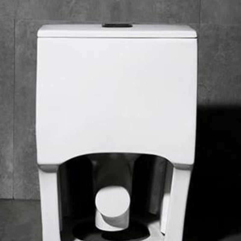 Contemporary White Flush Toilet Ceramic Urine Toilet for Bathroom Clearhalo 'Bathroom Remodel & Bathroom Fixtures' 'Home Improvement' 'home_improvement' 'home_improvement_toilets' 'Toilets & Bidets' 'Toilets' 7365255