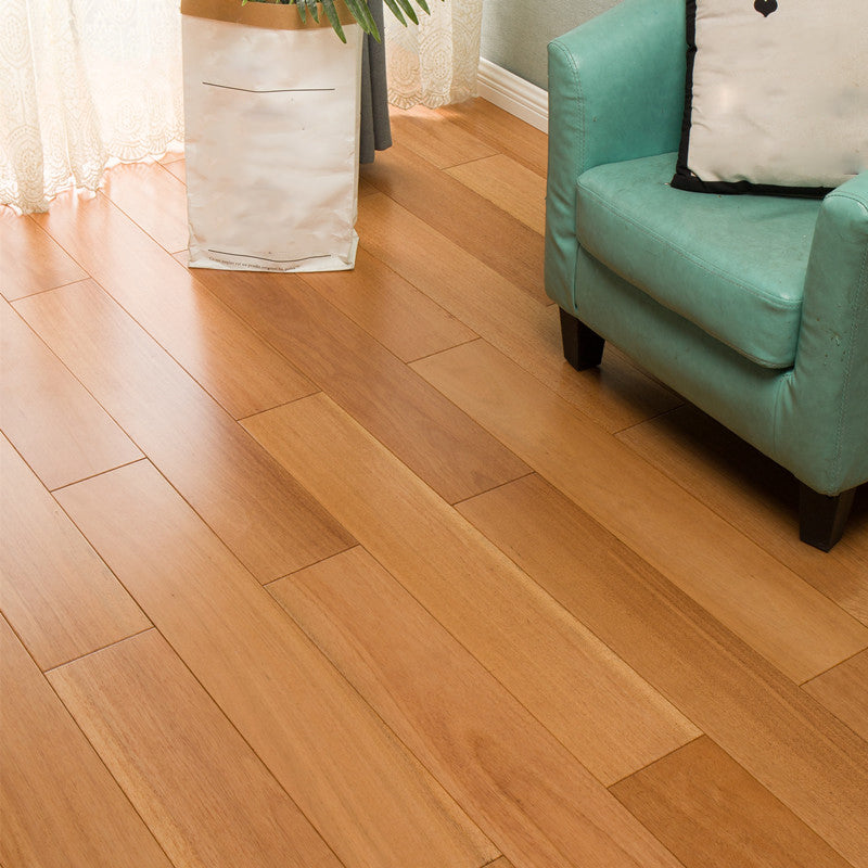 Waterproof Wood Floor Planks Smooth Rectangle Solid Wood Flooring Tiles Clearhalo 'Flooring 'Hardwood Flooring' 'hardwood_flooring' 'Home Improvement' 'home_improvement' 'home_improvement_hardwood_flooring' Walls and Ceiling' 7366944
