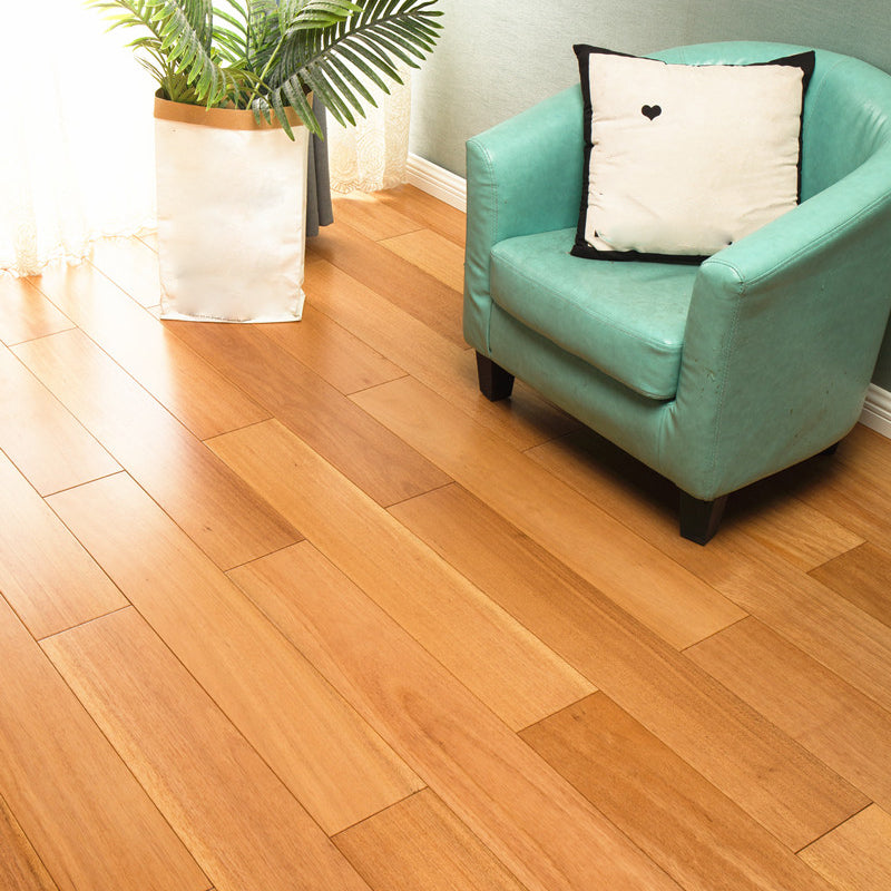 Waterproof Wood Floor Planks Smooth Rectangle Solid Wood Flooring Tiles Natural Clearhalo 'Flooring 'Hardwood Flooring' 'hardwood_flooring' 'Home Improvement' 'home_improvement' 'home_improvement_hardwood_flooring' Walls and Ceiling' 7366945