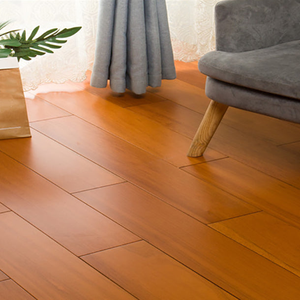 Waterproof Wood Floor Planks Smooth Rectangle Solid Wood Flooring Tiles Clearhalo 'Flooring 'Hardwood Flooring' 'hardwood_flooring' 'Home Improvement' 'home_improvement' 'home_improvement_hardwood_flooring' Walls and Ceiling' 7366949