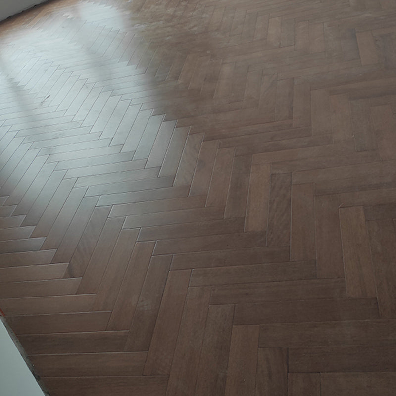 Traditional Plank Flooring Solid Wood Wire Brushed Click-Locking Trim Piece Brown Grey 215.3 sq ft. - 480 Pieces Clearhalo 'Flooring 'Hardwood Flooring' 'hardwood_flooring' 'Home Improvement' 'home_improvement' 'home_improvement_hardwood_flooring' Walls and Ceiling' 7366965