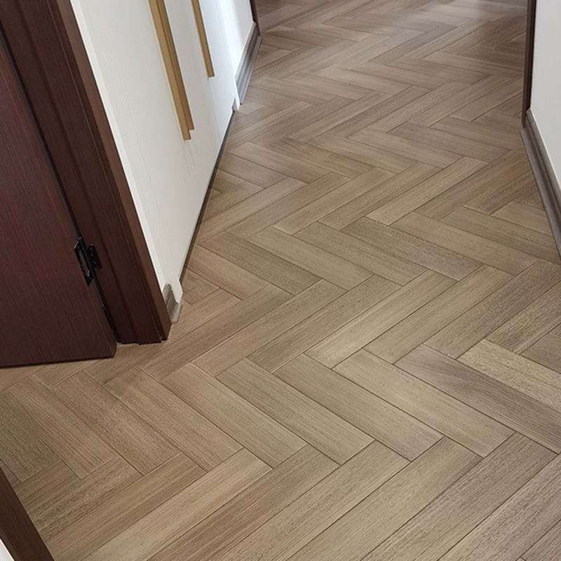 Traditional Plank Flooring Solid Wood Wire Brushed Click-Locking Trim Piece Brown 215.3 sq ft. - 480 Pieces Clearhalo 'Flooring 'Hardwood Flooring' 'hardwood_flooring' 'Home Improvement' 'home_improvement' 'home_improvement_hardwood_flooring' Walls and Ceiling' 7366966