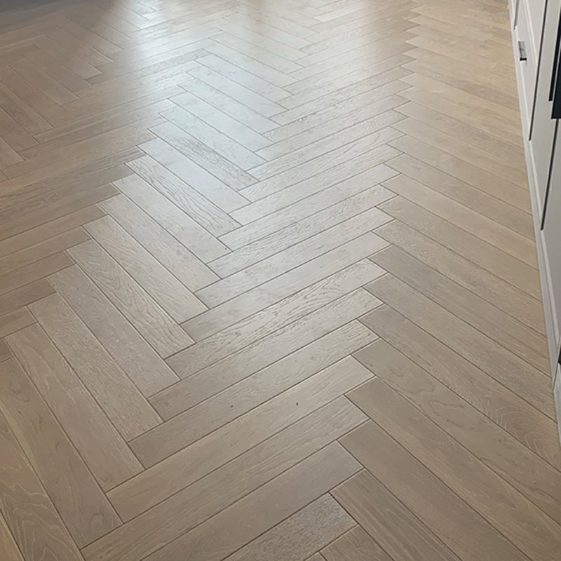 Traditional Plank Flooring Solid Wood Wire Brushed Click-Locking Trim Piece Khaki-White 215.2 sq ft. - 360 Pieces Clearhalo 'Flooring 'Hardwood Flooring' 'hardwood_flooring' 'Home Improvement' 'home_improvement' 'home_improvement_hardwood_flooring' Walls and Ceiling' 7366972