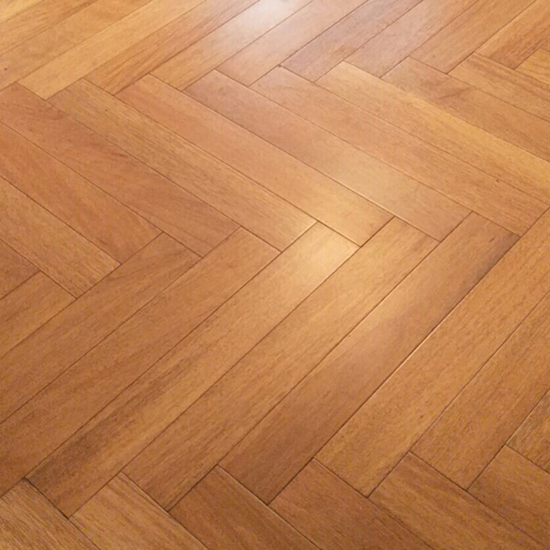 Traditional Plank Flooring Solid Wood Wire Brushed Click-Locking Trim Piece Brown Yellow 215.3 sq ft. - 480 Pieces Clearhalo 'Flooring 'Hardwood Flooring' 'hardwood_flooring' 'Home Improvement' 'home_improvement' 'home_improvement_hardwood_flooring' Walls and Ceiling' 7366983