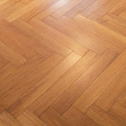 Traditional Plank Flooring Solid Wood Wire Brushed Click-Locking Trim Piece Brown Yellow 215.3 sq ft. - 480 Pieces Clearhalo 'Flooring 'Hardwood Flooring' 'hardwood_flooring' 'Home Improvement' 'home_improvement' 'home_improvement_hardwood_flooring' Walls and Ceiling' 7366983