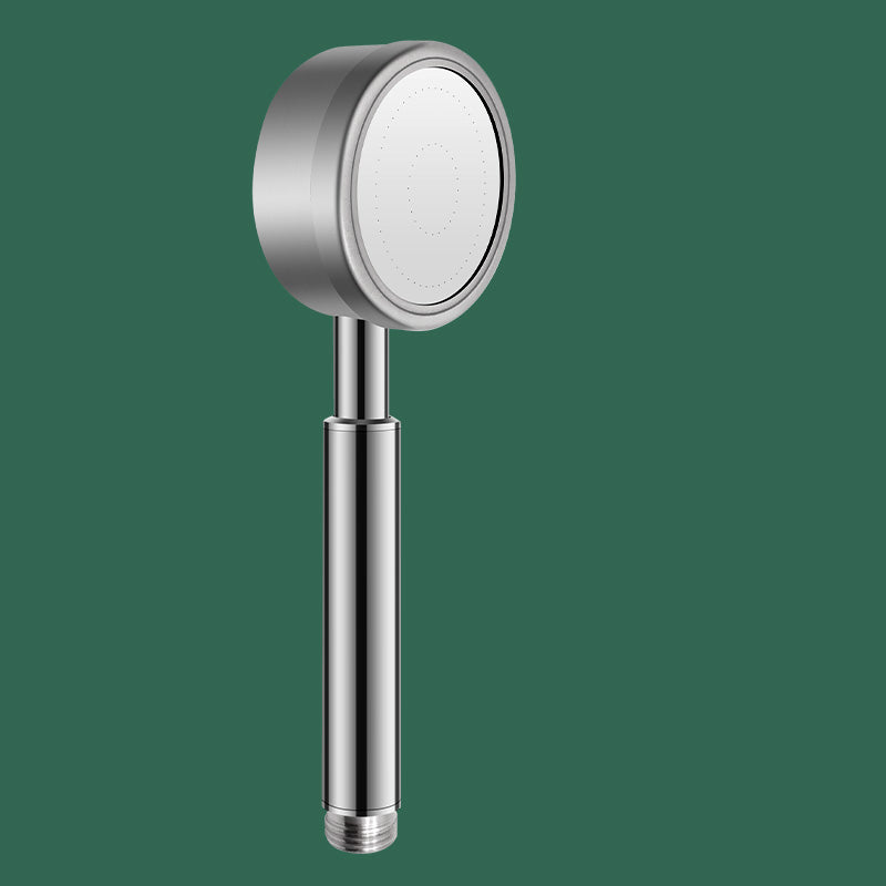 Modern Shower Head Combo Stainless Steel Handheld Shower Head for Bathroom Silver Hand Shower Hose not included Clearhalo 'Bathroom Remodel & Bathroom Fixtures' 'Home Improvement' 'home_improvement' 'home_improvement_shower_heads' 'Shower Heads' 'shower_heads' 'Showers & Bathtubs Plumbing' 'Showers & Bathtubs' 7367023