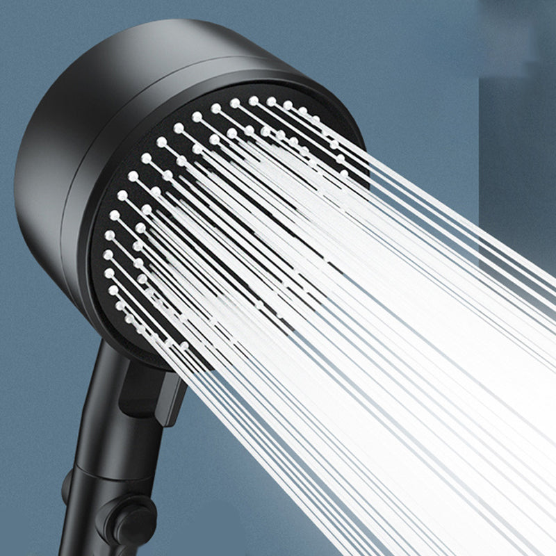 Metal Shower Head Combo Modern Adjustable Spray Pattern Handheld Shower Head Clearhalo 'Bathroom Remodel & Bathroom Fixtures' 'Home Improvement' 'home_improvement' 'home_improvement_shower_heads' 'Shower Heads' 'shower_heads' 'Showers & Bathtubs Plumbing' 'Showers & Bathtubs' 7367043