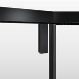 Tempered Shower Bath Door Transparent Metal Framed Shower Door Clearhalo 'Bathroom Remodel & Bathroom Fixtures' 'Home Improvement' 'home_improvement' 'home_improvement_shower_tub_doors' 'Shower and Tub Doors' 'shower_tub_doors' 'Showers & Bathtubs' 7367235