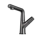 Modern Style Kitchen Faucet Copper Knob Handle 1-Hole Kitchen Faucet Gun Grey Clearhalo 'Home Improvement' 'home_improvement' 'home_improvement_kitchen_faucets' 'Kitchen Faucets' 'Kitchen Remodel & Kitchen Fixtures' 'Kitchen Sinks & Faucet Components' 'kitchen_faucets' 7368228