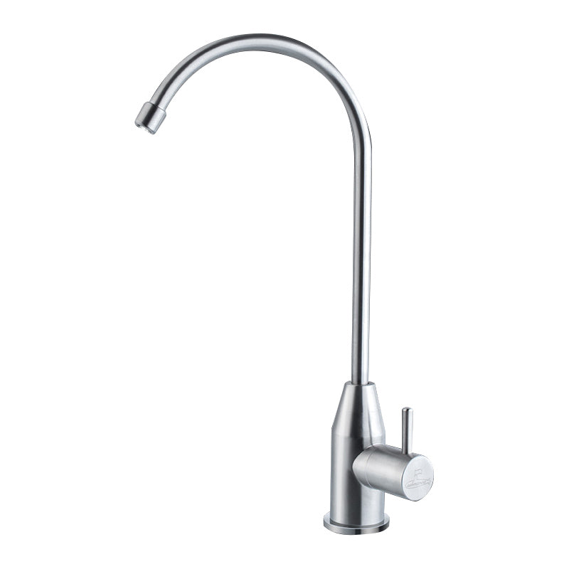 Contemporary Kitchen Bar Faucet Swivel Spout Lead Free Kitchen Faucet Clearhalo 'Home Improvement' 'home_improvement' 'home_improvement_kitchen_faucets' 'Kitchen Faucets' 'Kitchen Remodel & Kitchen Fixtures' 'Kitchen Sinks & Faucet Components' 'kitchen_faucets' 7368241