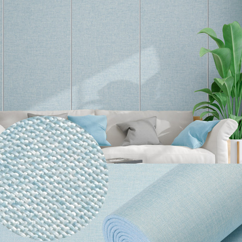 Modern Tin Backsplash Paneling Canvas Wall Ceiling Texture Design Light Blue Clearhalo 'Flooring 'Home Improvement' 'home_improvement' 'home_improvement_wall_paneling' 'Wall Paneling' 'wall_paneling' 'Walls & Ceilings' Walls and Ceiling' 7368385