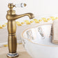 Country Wide Spread Bathroom Faucet Vintage Vanity Sink Faucet Clearhalo 'bathroom_sink_faucets' 'Conjunta de Baño y Conjunta de Grifo' 'Coronamiento de Baño y Dispositivo de Baño' 'Grifo del lavabo del baño' 'Hogar' 'home_improvement' 'home_improvement_bathroom_sink_faucets' 'Mejoras para el hogar' 7368829