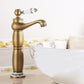 Country Wide Spread Bathroom Faucet Vintage Vanity Sink Faucet Clearhalo 'bathroom_sink_faucets' 'Conjunta de Baño y Conjunta de Grifo' 'Coronamiento de Baño y Dispositivo de Baño' 'Grifo del lavabo del baño' 'Hogar' 'home_improvement' 'home_improvement_bathroom_sink_faucets' 'Mejoras para el hogar' 7368831