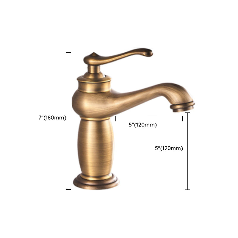 Country Wide Spread Bathroom Faucet Vintage Vanity Sink Faucet Clearhalo 'bathroom_sink_faucets' 'Conjunta de Baño y Conjunta de Grifo' 'Coronamiento de Baño y Dispositivo de Baño' 'Grifo del lavabo del baño' 'Hogar' 'home_improvement' 'home_improvement_bathroom_sink_faucets' 'Mejoras para el hogar' 7368838