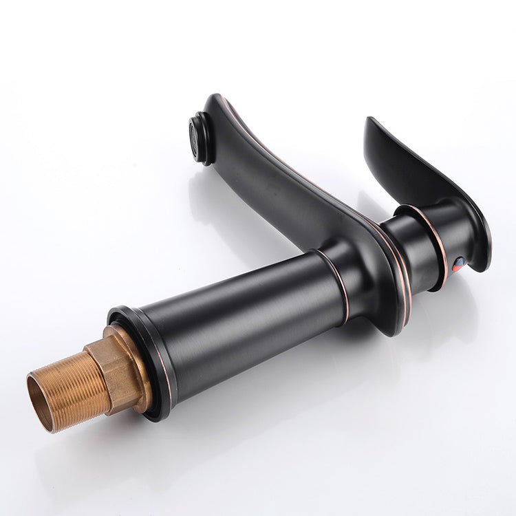 Country Wide Spread Bathroom Faucet Vintage Lever Lavatory Faucet Clearhalo 'Bathroom Remodel & Bathroom Fixtures' 'Bathroom Sink Faucets' 'Bathroom Sinks & Faucet Components' 'bathroom_sink_faucets' 'Home Improvement' 'home_improvement' 'home_improvement_bathroom_sink_faucets' 7368853