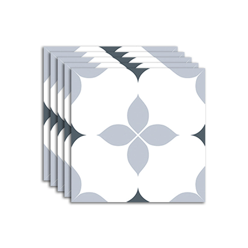 Matte Floor and Wall Tile Ceramic Floor and Wall Tile for Kitchen and Bathroom Light Gray-White Clearhalo 'Floor Tiles & Wall Tiles' 'floor_tiles_wall_tiles' 'Flooring 'Home Improvement' 'home_improvement' 'home_improvement_floor_tiles_wall_tiles' Walls and Ceiling' 7368900