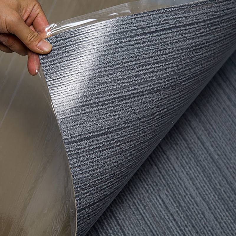 Square Plastic Floor Water Resistant Fabric Look Peel & Stick Floor Tiles Clearhalo 'Flooring 'Home Improvement' 'home_improvement' 'home_improvement_vinyl_flooring' 'Vinyl Flooring' 'vinyl_flooring' Walls and Ceiling' 7368967