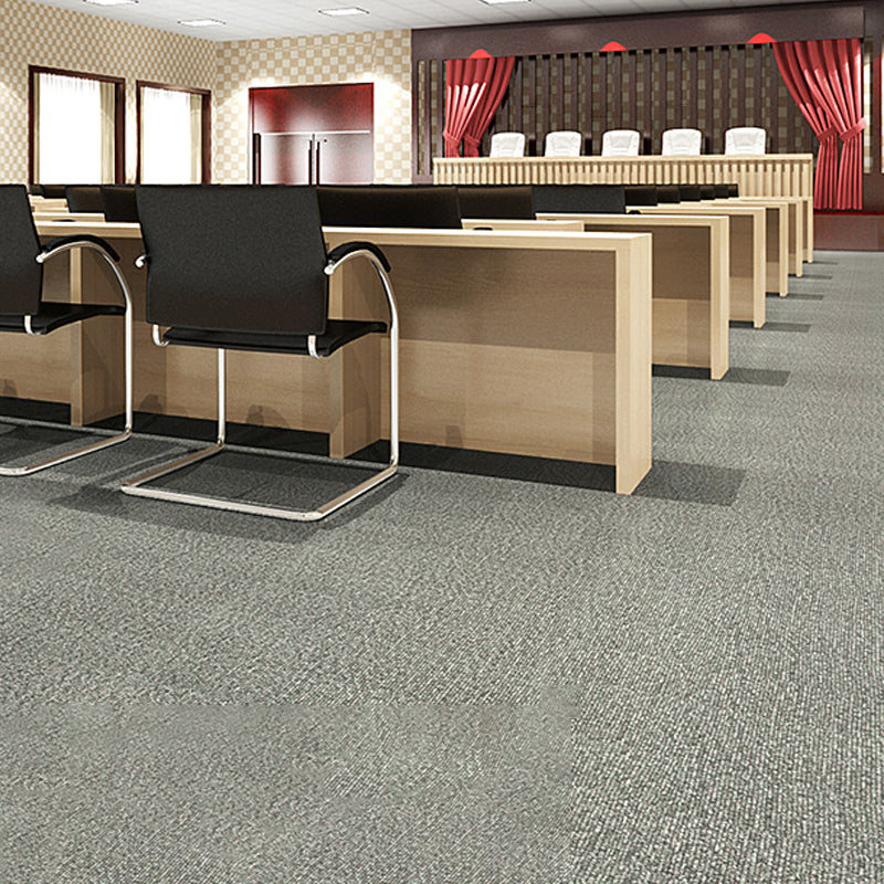 Square Plastic Floor Water Resistant Fabric Look Peel & Stick Floor Tiles Clearhalo 'Flooring 'Home Improvement' 'home_improvement' 'home_improvement_vinyl_flooring' 'Vinyl Flooring' 'vinyl_flooring' Walls and Ceiling' 7368975