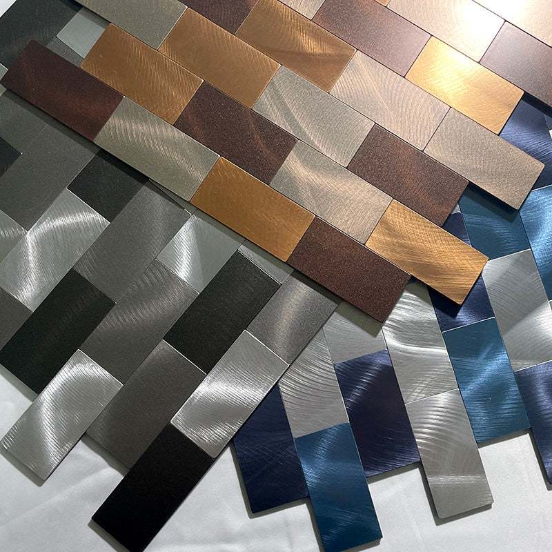 Rectangle Tile Peel and Stick Tile Kitchen Backsplash Peel and Stick Wall Tile Clearhalo 'Flooring 'Home Improvement' 'home_improvement' 'home_improvement_peel_stick_blacksplash' 'Peel & Stick Backsplash Tile' 'peel_stick_blacksplash' 'Walls & Ceilings' Walls and Ceiling' 7369004