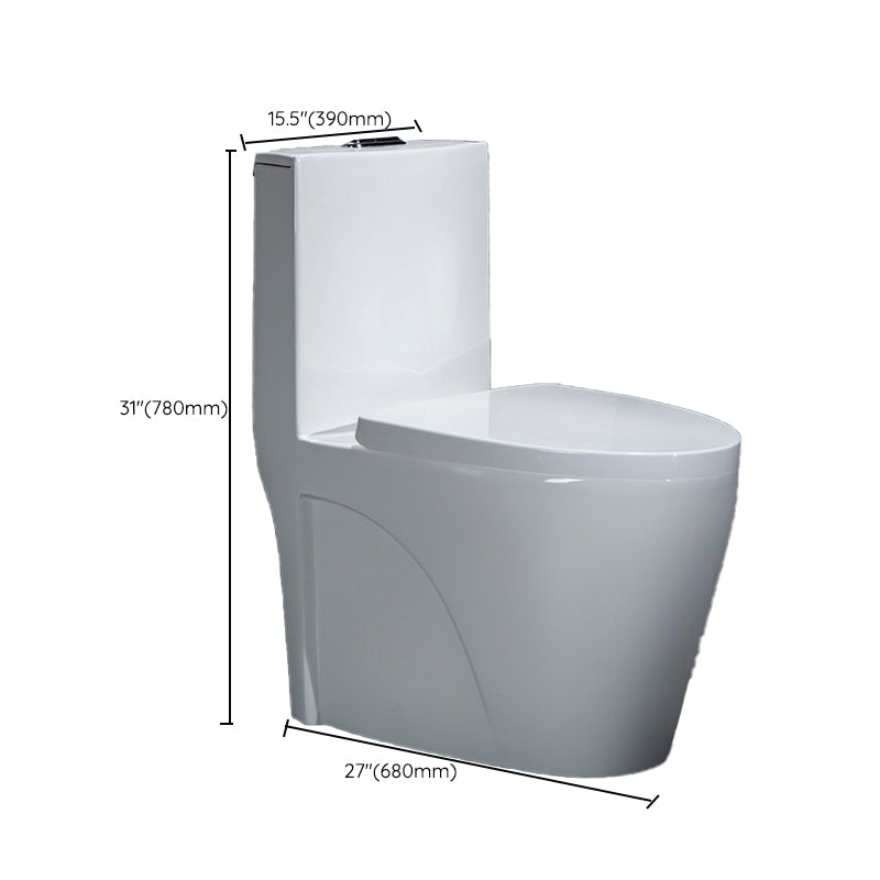 Modern 1 Piece Flush Toilet Seat Included Urine Toilet for Bathroom Clearhalo 'Bathroom Remodel & Bathroom Fixtures' 'Home Improvement' 'home_improvement' 'home_improvement_toilets' 'Toilets & Bidets' 'Toilets' 7369620