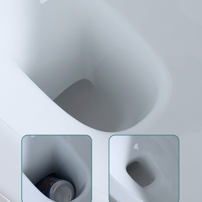 Floor Mounted Urine Toilet One Piece Toilet Modern Single Flush Toilet Bowl Clearhalo 'Bathroom Remodel & Bathroom Fixtures' 'Home Improvement' 'home_improvement' 'home_improvement_toilets' 'Toilets & Bidets' 'Toilets' 7369635