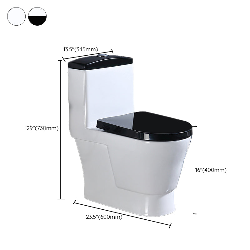 Floor Mounted Urine Toilet One Piece Toilet Modern Single Flush Toilet Bowl Clearhalo 'Bathroom Remodel & Bathroom Fixtures' 'Home Improvement' 'home_improvement' 'home_improvement_toilets' 'Toilets & Bidets' 'Toilets' 7369646