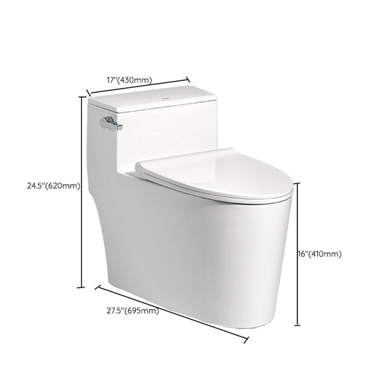 Modern Seat Included Flush Toilet One Piece Urine Toilet for Bathroom Clearhalo 'Bathroom Remodel & Bathroom Fixtures' 'Home Improvement' 'home_improvement' 'home_improvement_toilets' 'Toilets & Bidets' 'Toilets' 7369661