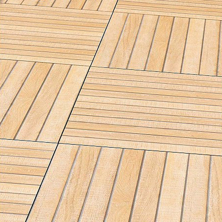 Outdoor Deck Tiles Composite Snapping Stripe Wooden Deck Tiles Clearhalo 'Home Improvement' 'home_improvement' 'home_improvement_outdoor_deck_tiles_planks' 'Outdoor Deck Tiles & Planks' 'Outdoor Flooring & Tile' 'Outdoor Remodel' 'outdoor_deck_tiles_planks' 7370533