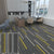 Modern Carpet Tiles Self Adhesive Multi Level Loop Stain Resistant Carpet Tile Light Grey-Yellow 40-Piece Set Clearhalo 'Carpet Tiles & Carpet Squares' 'carpet_tiles_carpet_squares' 'Flooring 'Home Improvement' 'home_improvement' 'home_improvement_carpet_tiles_carpet_squares' Walls and Ceiling' 7370582