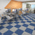 Modern Carpet Tiles Self Adhesive Multi Level Loop Stain Resistant Carpet Tile Gray Blue 40-Piece Set Clearhalo 'Carpet Tiles & Carpet Squares' 'carpet_tiles_carpet_squares' 'Flooring 'Home Improvement' 'home_improvement' 'home_improvement_carpet_tiles_carpet_squares' Walls and Ceiling' 7370583